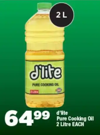 OK Foods D'ite Pure Cooking Oil offer