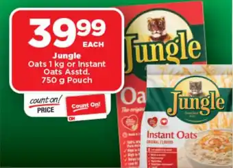 OK Foods Jungle Oats or Instant Oats Asstd. offer