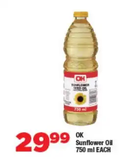 OK Foods OK Sunflower Oil offer