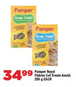 OK Foods Pamper Royal Fishies Cat Treats Asstd. offer