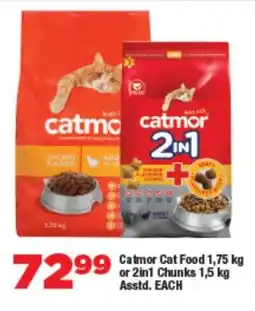 OK Foods Catmor Cat Food or 2in1 Chunks Asstd. offer