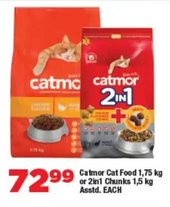 OK Foods Catmor Cat Food or 2in1 Chunks Asstd. offer