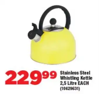 OK Foods Stainless Steel Whistling Kettle offer