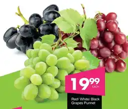 Save Red/White/Black Grapes Punnet offer