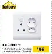 Builders Warehouse Builders 4 x 4 Socket offer