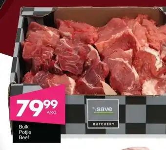 Save Bulk Potjie Beef offer