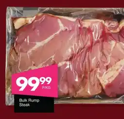 Save Bulk Rump Steak offer