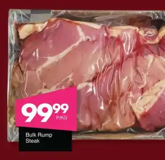 Save Bulk Rump Steak offer