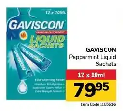 Jumbo GAVISCON Peppermint Liquid Sachets offer