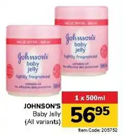 Jumbo JOHNSON'S Baby Jelly offer