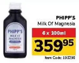 Jumbo PHIPP'S Milk Of Magnesia offer