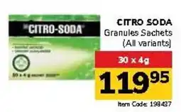 Jumbo CITRO SODA Granules Sachets offer