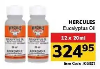 Jumbo HERCULES Eucalyptus Oil offer