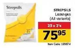 Jumbo STREPSILS Lozenges offer