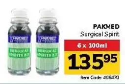 Jumbo PAKMED Surgical Spirit offer