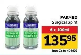 Jumbo PAKMED Surgical Spirit offer