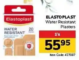 Jumbo ELASTOPLAST Water Resistant Plasters offer