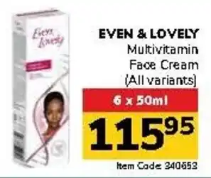 Jumbo EVEN & LOVELY Multivitamin Face Cream offer