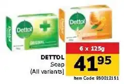 Jumbo DETTOL Soap offer