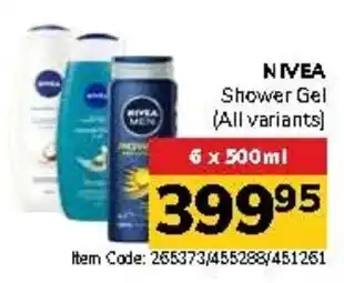 Jumbo NIVEA Shower Gel offer