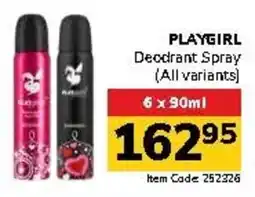 Jumbo PLAYGIRL Deodrant Spray offer