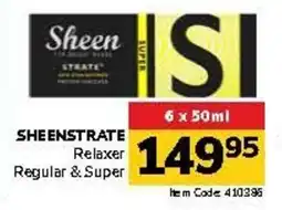 Jumbo SHEENSTRATE Relaxer Regular & Super offer