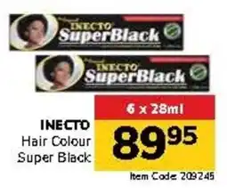 Jumbo INECTO Hair Colour Super Black offer