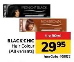 Jumbo BLACK CHIC Hair Colour offer