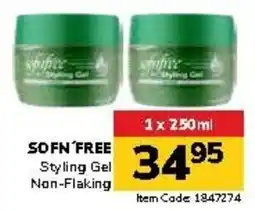 Jumbo SOFN FREE Styling Gel Non-Flaking offer