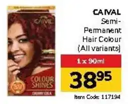 Jumbo CAIVAL Semi-Permanent Hair Colour offer