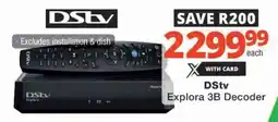 Checkers Hyper DStv Explora 3B Decoder offer