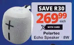 Checkers Hyper Polartec Echo Speaker offer