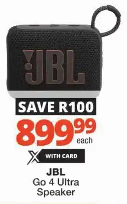 Checkers Hyper JBL Go 4 Ultra Speaker offer