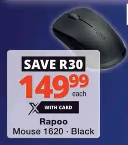 Checkers Hyper Rapoo Mouse 1620 offer