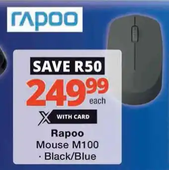 Checkers Hyper Rapoo Mouse M100 offer