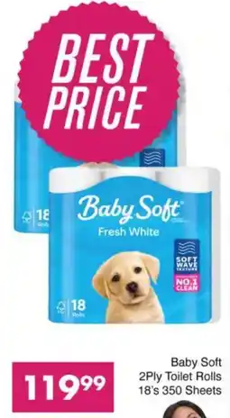 Save Baby Soft 2Ply Toilet Rolls offer