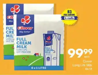 Save Clover Long Life Milk offer