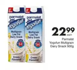 Save Parmalat Yogofun Multigrain Dairy Snack offer