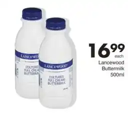 Save Lancewood Buttermilk offer