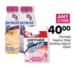 Save Parmalat Yogofun/ Drinking Yoghurt offer