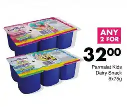 Save Parmalat Kids Dairy Snack offer