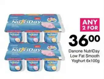 Save Danone NutriDay Low Fat Smooth Yoghurt offer