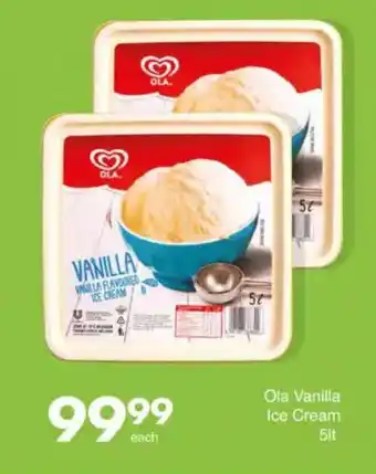 Save Ola Vanilla Ice Cream offer