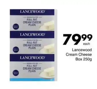 Save Lancewood Cream Cheese Box offer