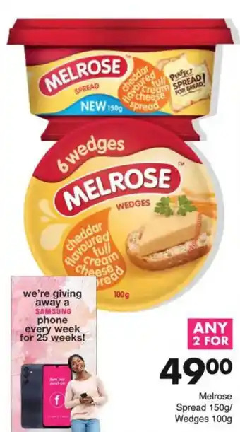 Save Melrose Spread/ Wedges offer