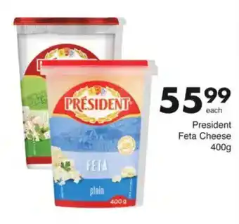 Save President Feta Cheese offer