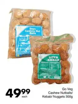 Save Go Veg Cashew Nutballs/ Kebab/ Nuggets offer