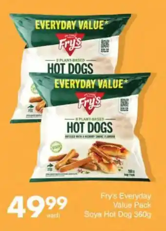 Save Fry's Everyday Value Pack Soya Hot Dog offer