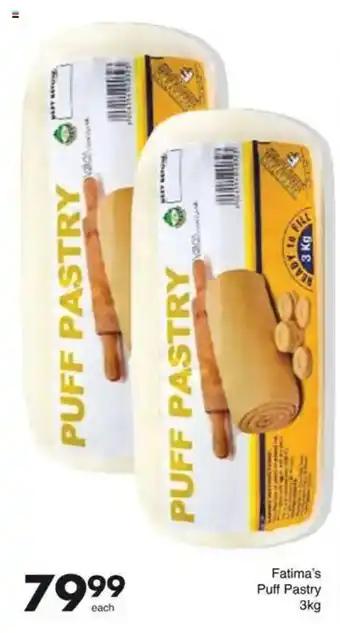 Save Fatima's Puff Pastry offer