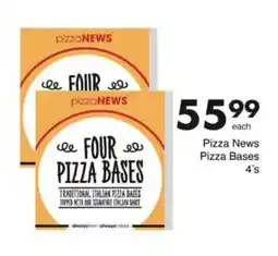 Save Pizza News Pizza Bases offer